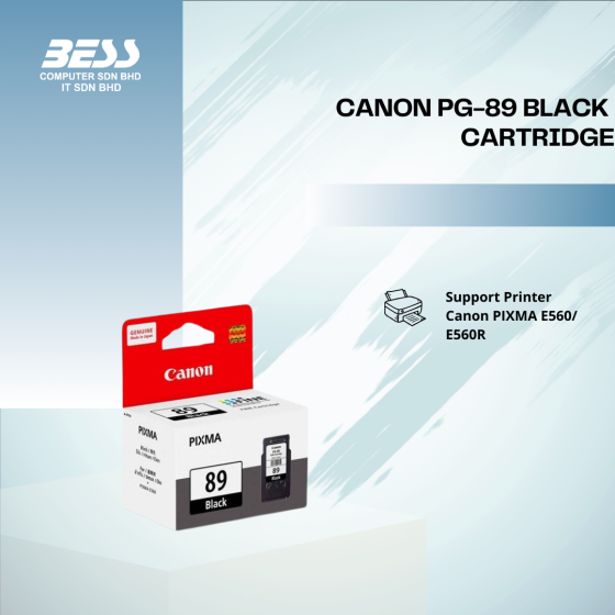 CANON PG-89 BLACK CARTRIDGE