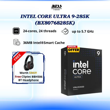 [PRE-ORDER] INTEL CORE ULTRA 9-285K PROCESSOR