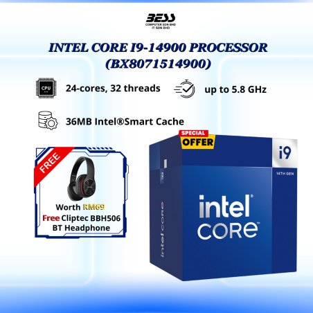[PRE-ORDER] INTEL CORE I9-14900 PROCESSOR