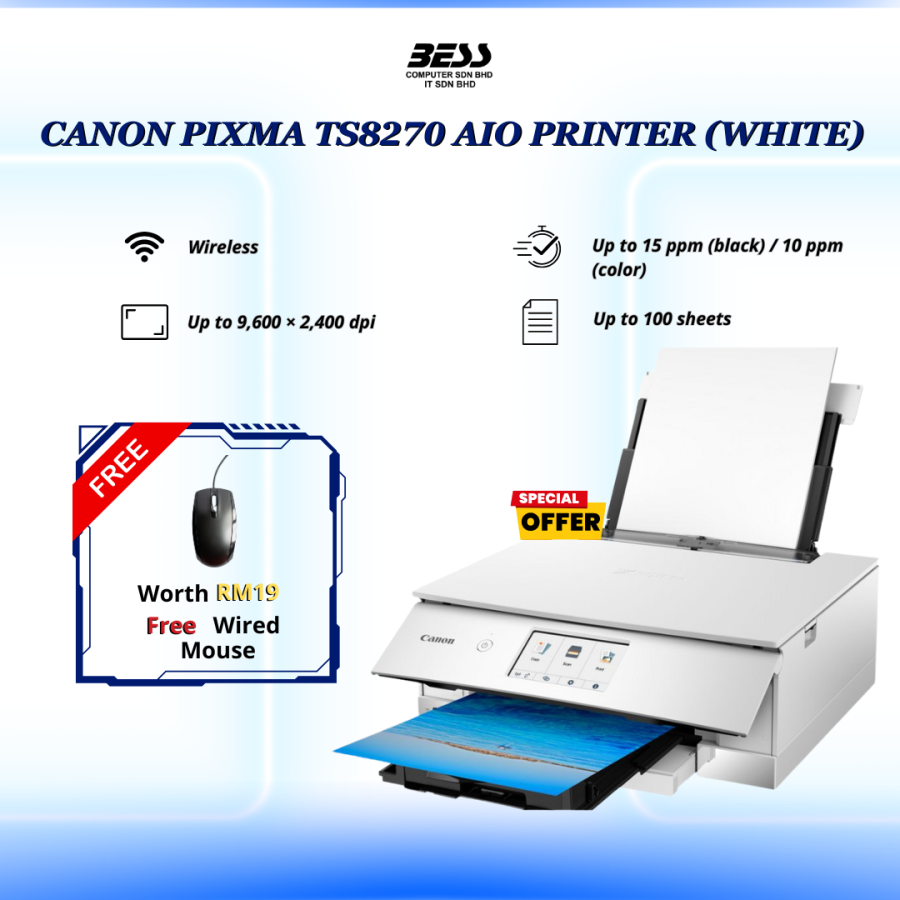 CANON PIXMA TS8270 AIO PRINTER