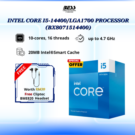 INTEL CORE I5-14400/LGA1700 PROCESSOR