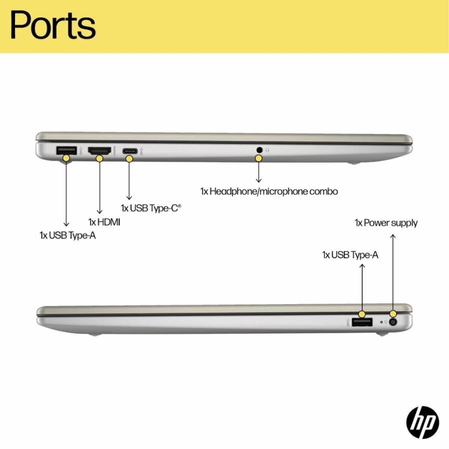 HP 15-fd0538TU/fd0539TU/fd0540TU i3-N305 CONSUMER NOTEBOOK