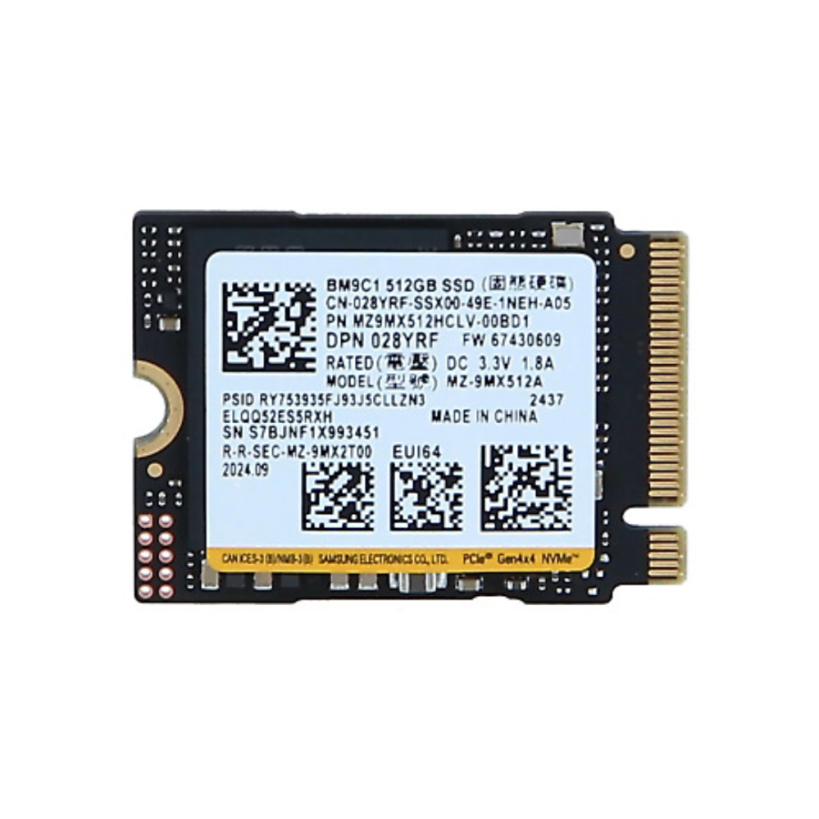 SAMSUNG 512GB MZ-9MX512A M.2 NVME SSD