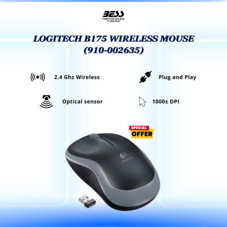 LOGITECH B175 WIRELESS MOUSE