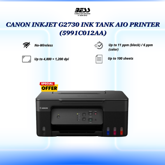 CANON INKJET G2730 INK TANK AIO PRINTER