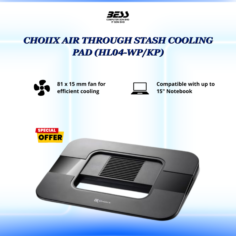 CHOIIX AIR THROUGH STASH COOLING PAD