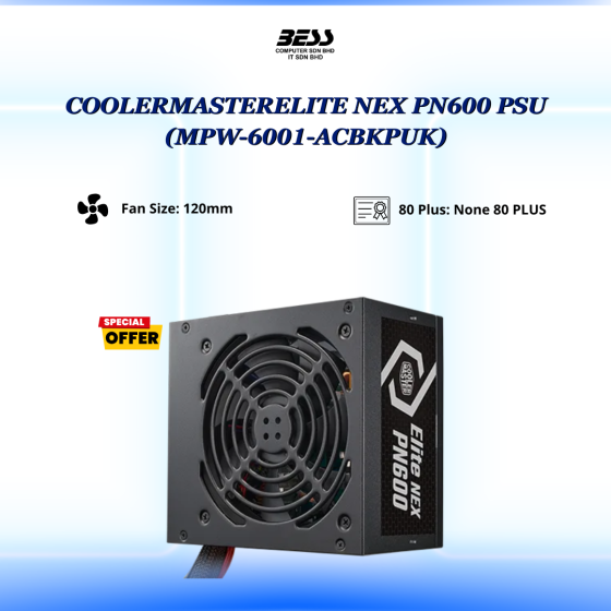 COOLERMASTERELITE NEX PN600 PSU