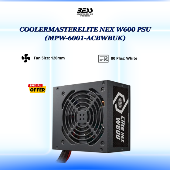 COOLERMASTERELITE NEX W600 PSU