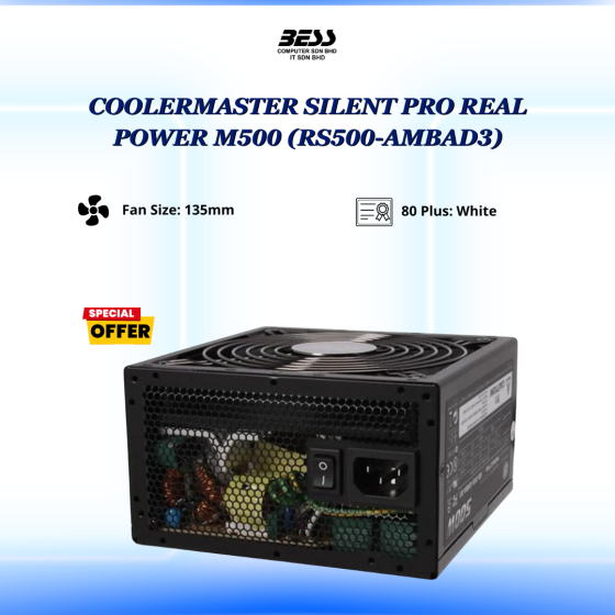 COOLERMASTER SILENT PRO REAL POWER M500