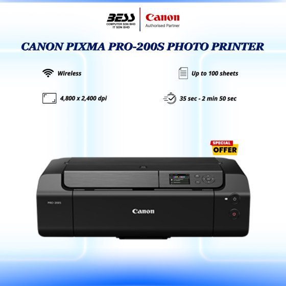 [PRE-ORDER] CANON PIXMA PRO-200S PHOTO PRINTER