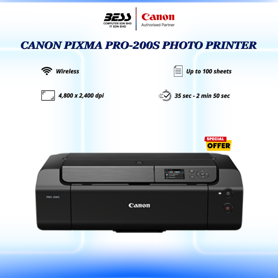 [PRE-ORDER] CANON PIXMA PRO-200S PHOTO PRINTER