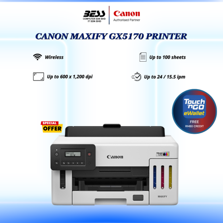 [PRE-ORDER] CANON MAXIFY GX5170 PRINTER