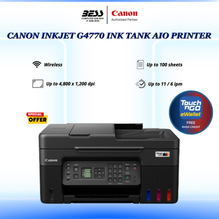 CANON INKJET G4770 INK TANK AIO PRINTER