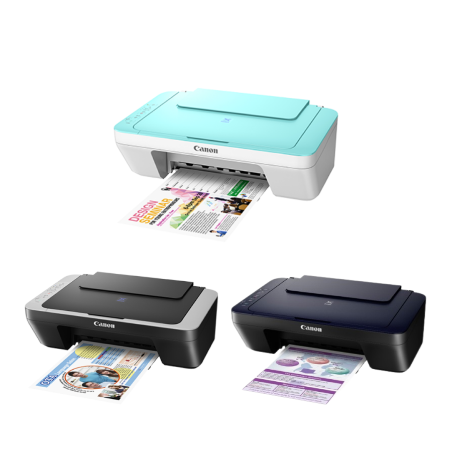 CANON PIXMA E410/E470 AIO PRINTER (GREEN WHITE/BLACK)