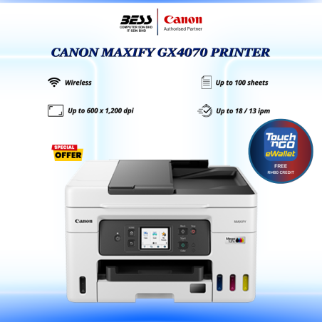 [PRE-ORDER] CANON MAXIFY GX4070 PRINTER