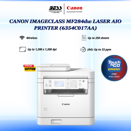 CANON IMAGECLASS MF284dw LASER AIO PRINTER