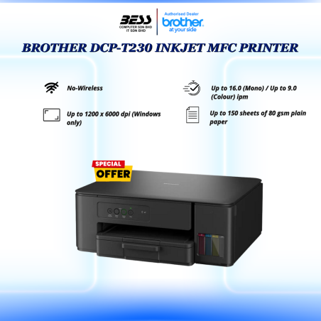 BROTHER DCP-T230 INKJET MFC PRINTER