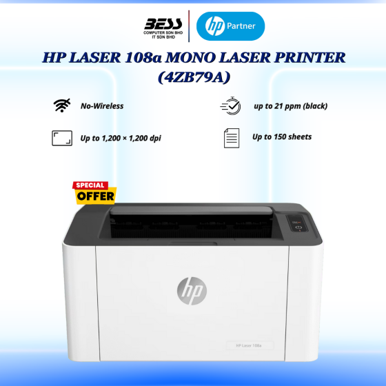 HP LASER 108a/108w MONO LASER PRINTER