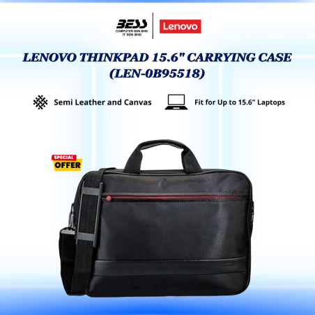 LENOVO THINKPAD 15.6" CARRYING CASE (LEN-0B95518)