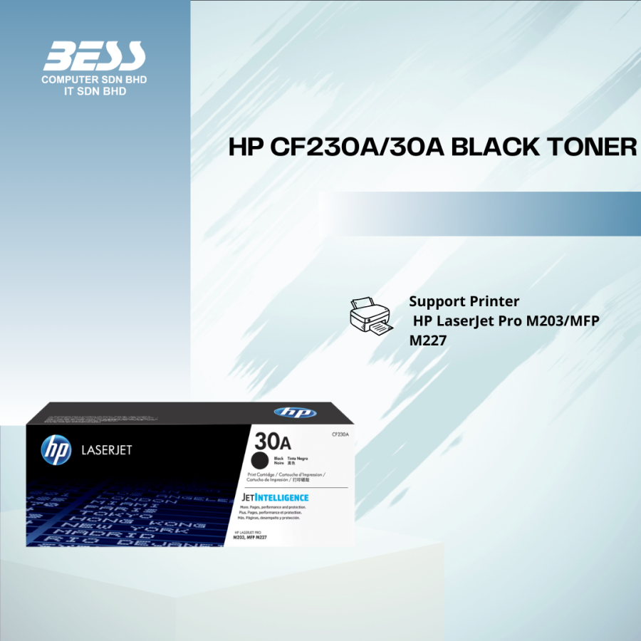 HP 30A BLACK TONER