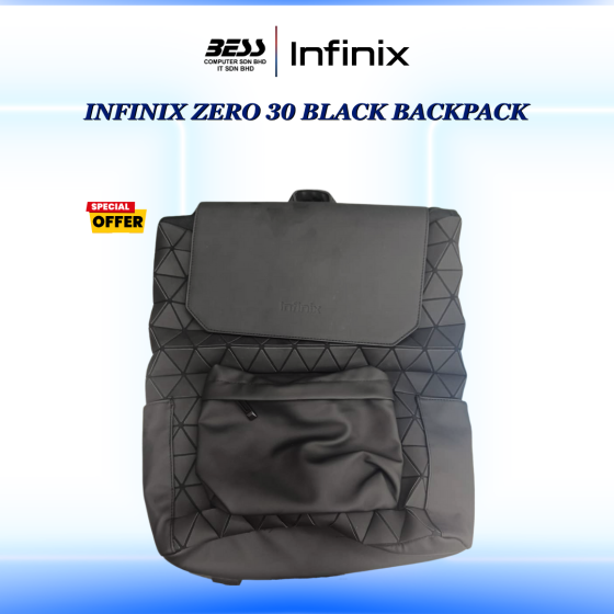 INFINIX ZERO 30 BLACK BACKPACK