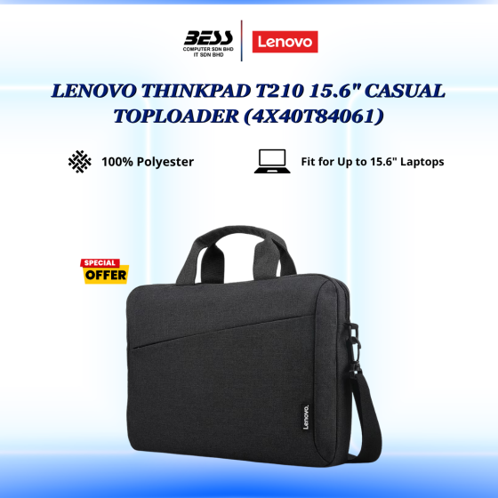 LENOVO THINKPAD T210 15.6" CASUAL TOPLOADER (4X40T84061)
