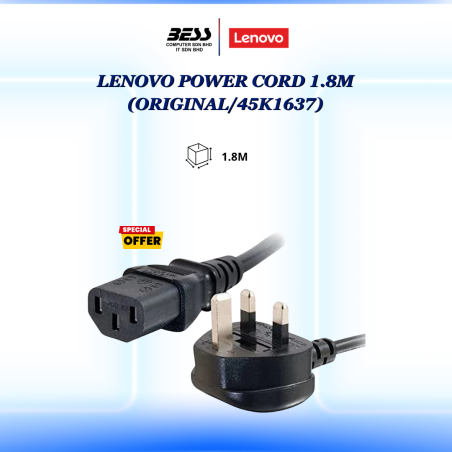 LENOVO POWER CORD 1.8M (ORIGINAL/45K1637)