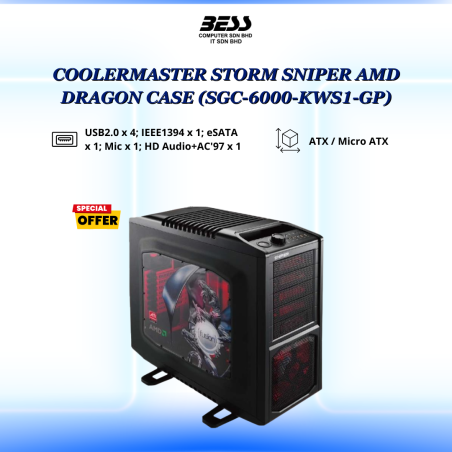 COOLERMASTER STORM SNIPER AMD DRAGON CASE