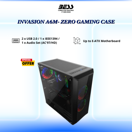 INVASION A6M- ZERO GAMING CASE