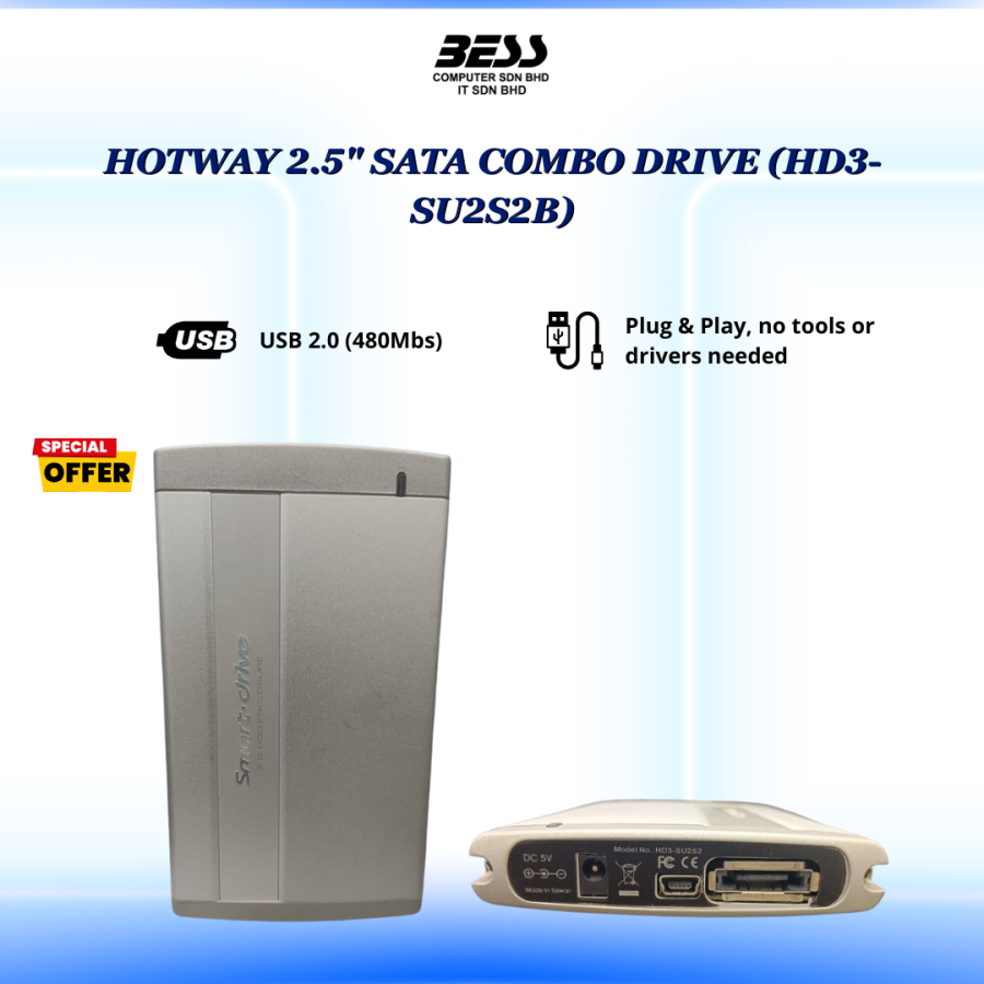 HOTWAY 2.5" SATA COMBO DRIVE