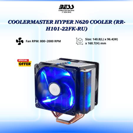 COOLERMASTER HYPER N620 COOLER