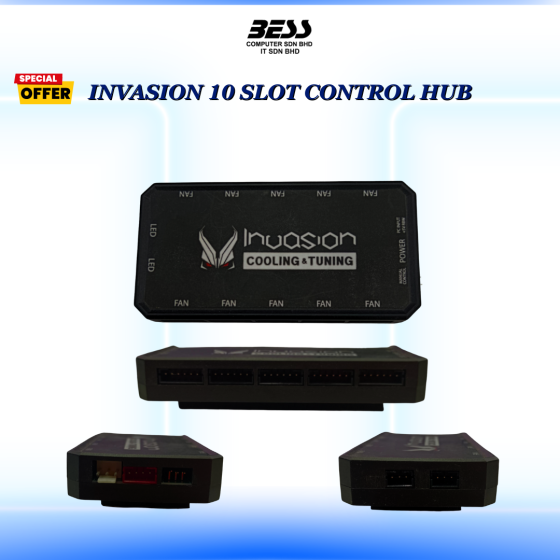 INVASION 10 SLOT CONTROL HUB