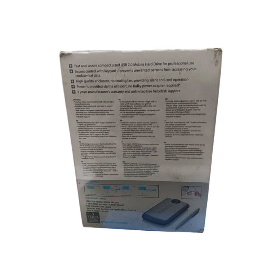 FREECOM 2.5" 500GB MOBILE DRIVE W/RFID TAG