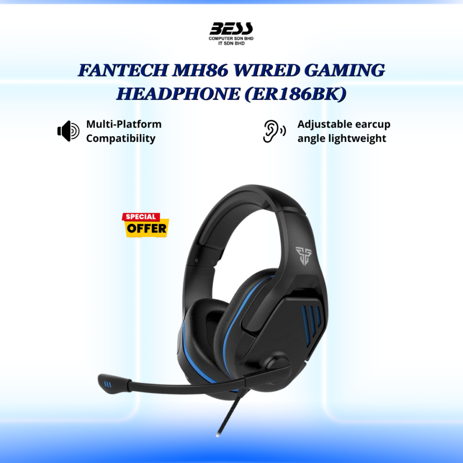 FANTECH MH86 WIRED GAMING HEADPHONE