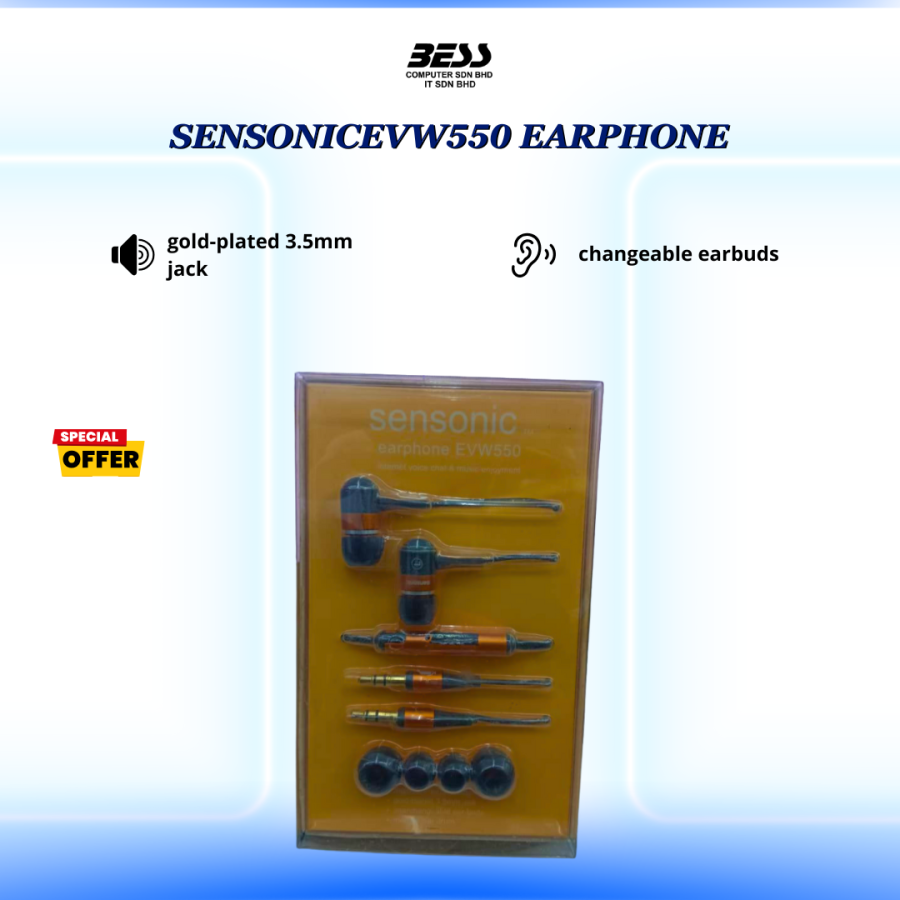 SENSONIC EVW550 EARPHONE