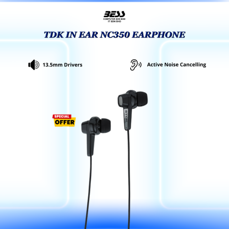 TDK IN EAR NC350 EARPHONE
