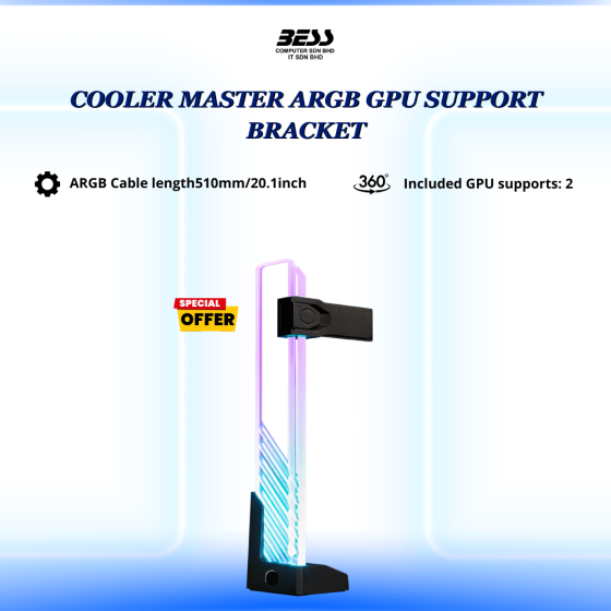 COOLER MASTER ARGB GPU SUPPORT BRACKET
