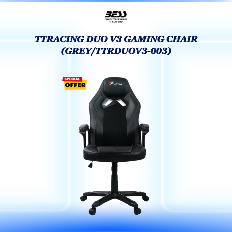 TTRACING DUO V3 GAMING CHAIR (RED/GREY)