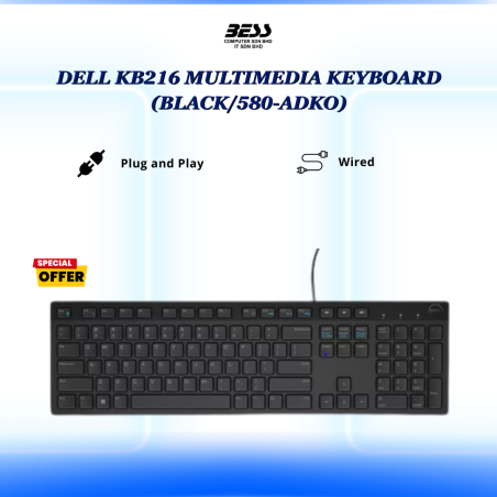 DELL KB216 MULTIMEDIA KEYBOARD