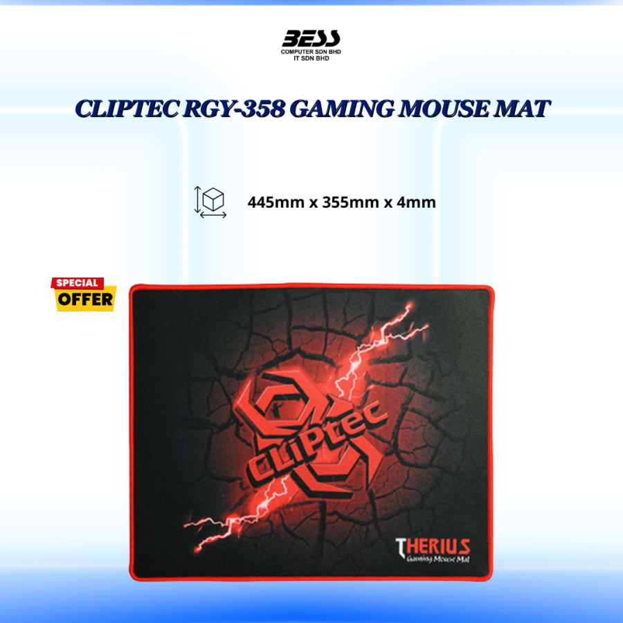 CLIPTEC RGY-358 GAMING MOUSE MAT
