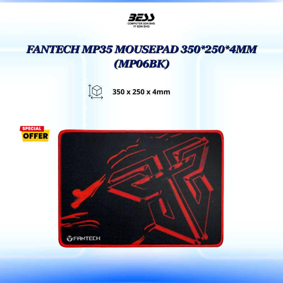 FANTECH MP35 MOUSEPAD (BLACK/SAKURA)