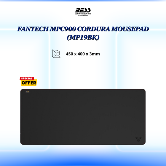 FANTECH MPC900 CORDURA MOUSEPAD (MP19BK)