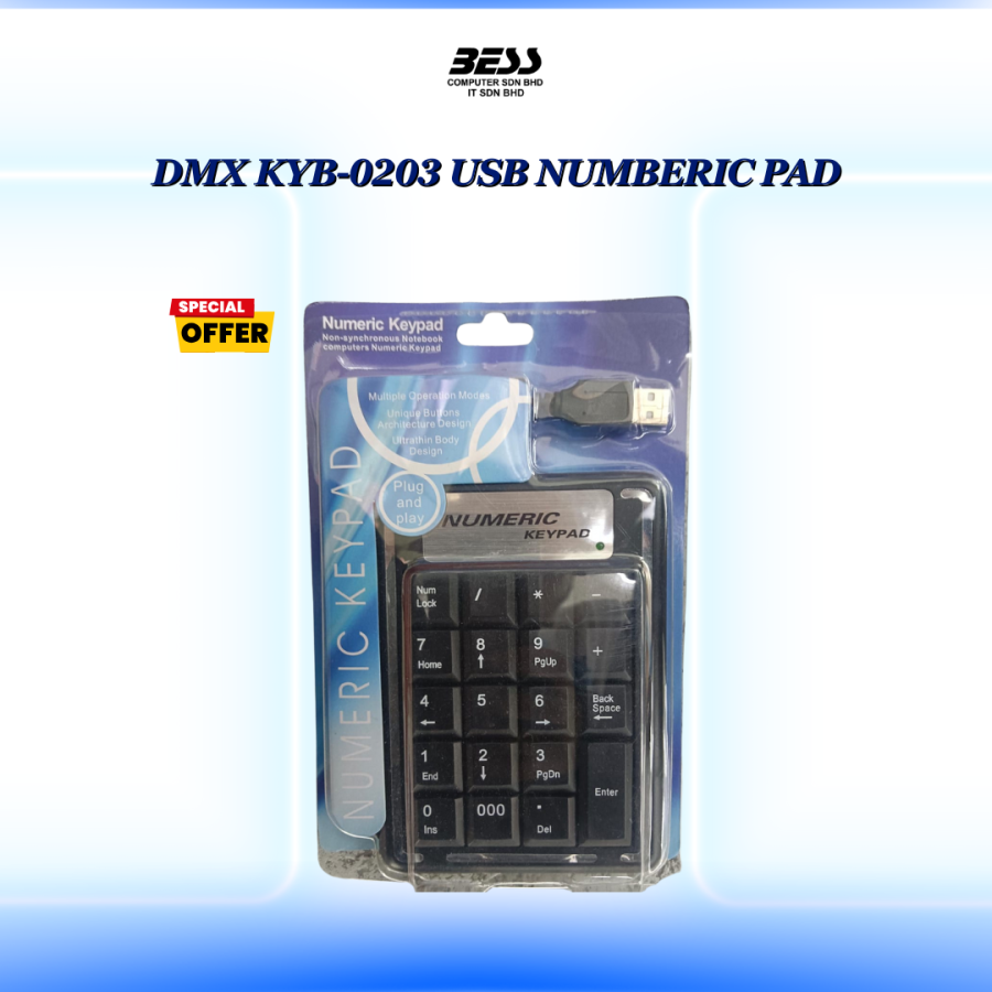 DMX KYB-0203 USB NUMBERIC PAD