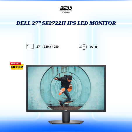 DELL 27" SE2722H IPS LED MONITOR
