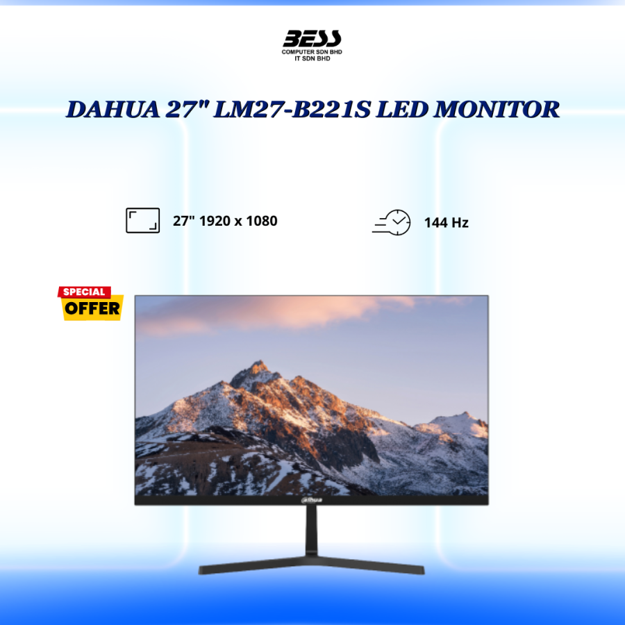 DAHUA 27" LM27-B221S LED MONITOR