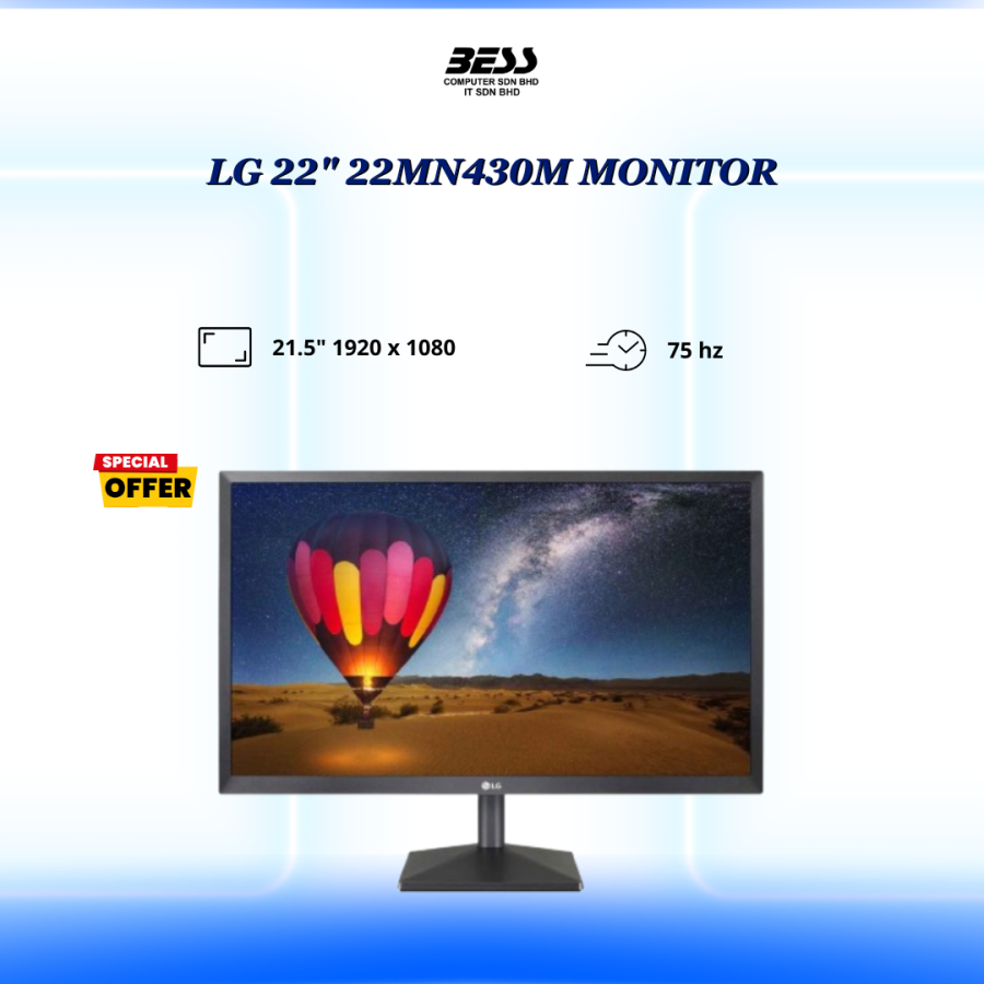 LG 22" 22MN430M MONITOR