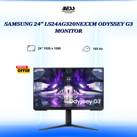 SAMSUNG 24" LS24AG320NEXXM ODYSSEY G3 MONITOR