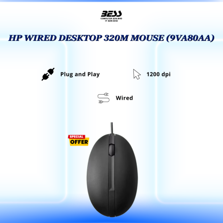 HP WIRED DESKTOP 320M MOUSE