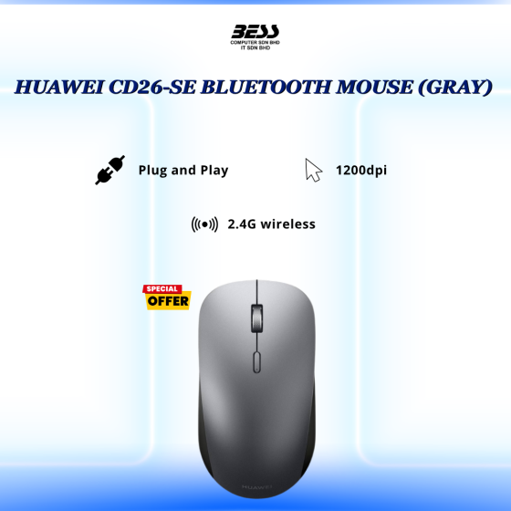 HUAWEI CD26-SE BLUETOOTH MOUSE (GRAY)