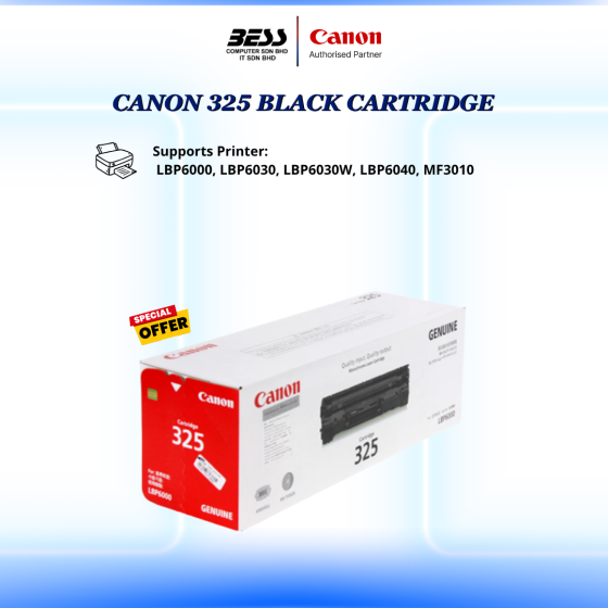 CANON 325 BLACK CARTRIDGE